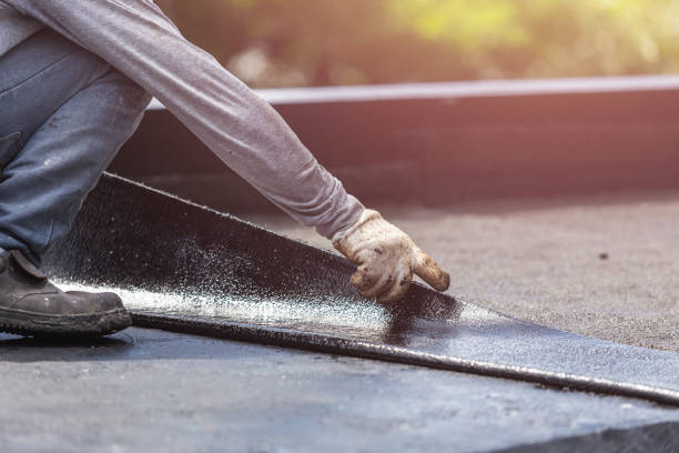 Professional Basement Waterproofing technician working in Gordonsville, TN